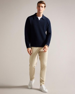 Spodnie Męskie Ted Baker Regular Fit Szare Polska | PL-YQINJ5980