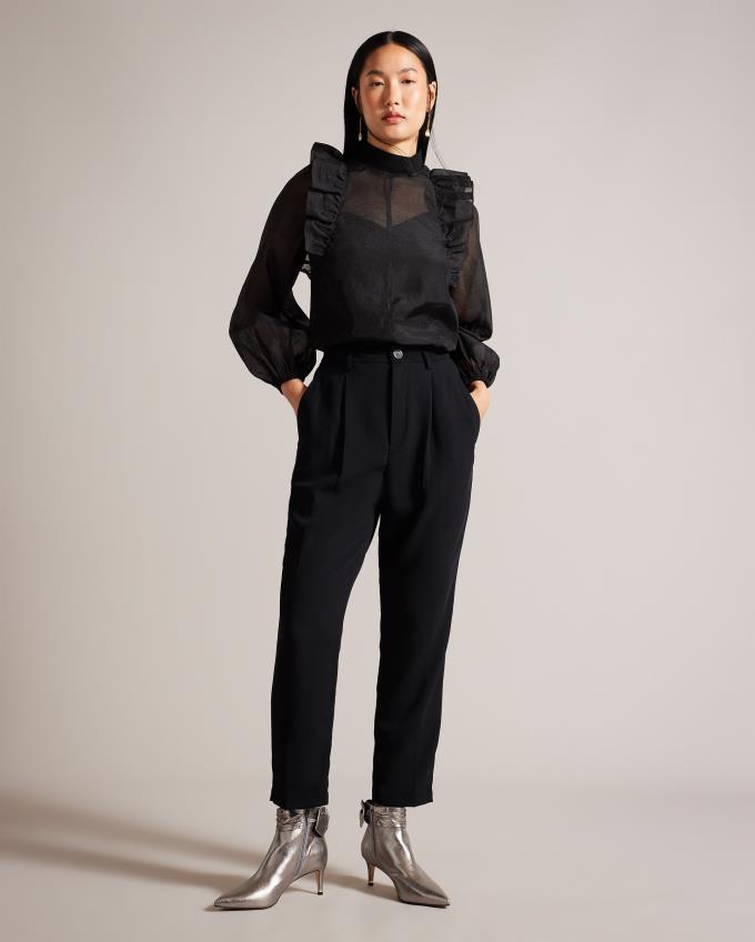 Botki Damskie Ted Baker Suede Bow Detail Szare Polska | PL-CZPFA2974