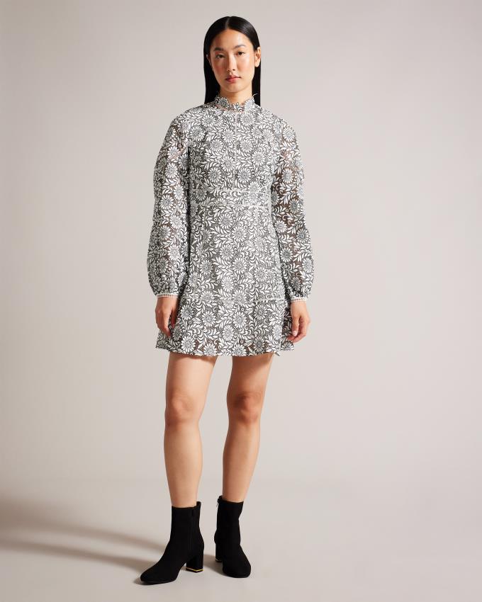 Botki Damskie Ted Baker Suede Czarne Polska | PL-INFOS4259