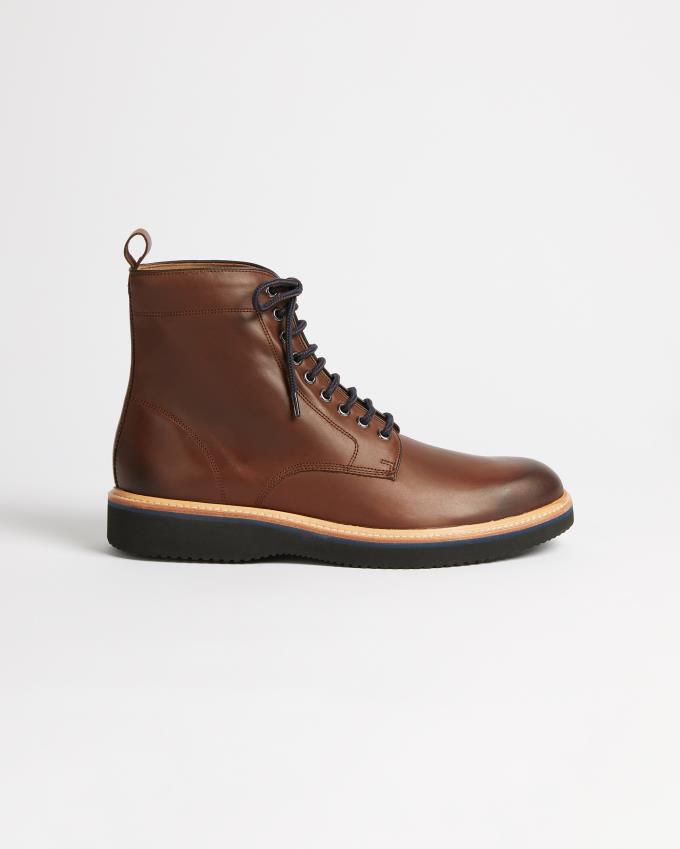 Buty Derby Męskie Ted Baker Wedge Sole Brązowe Polska | PL-UCEWP4761