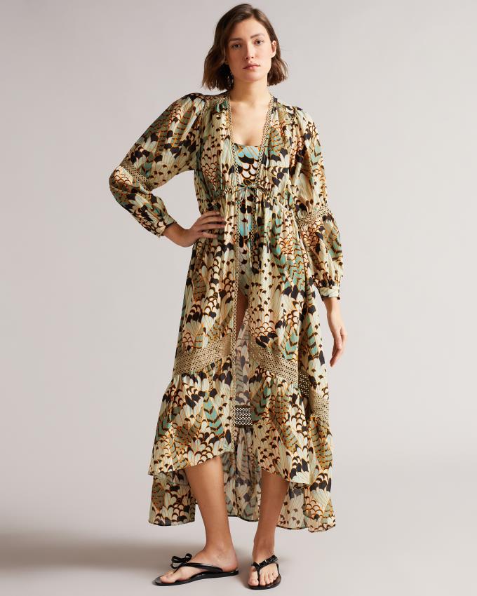 Japonki Damskie Ted Baker Bow Czarne Polska | PL-UMCWI4358