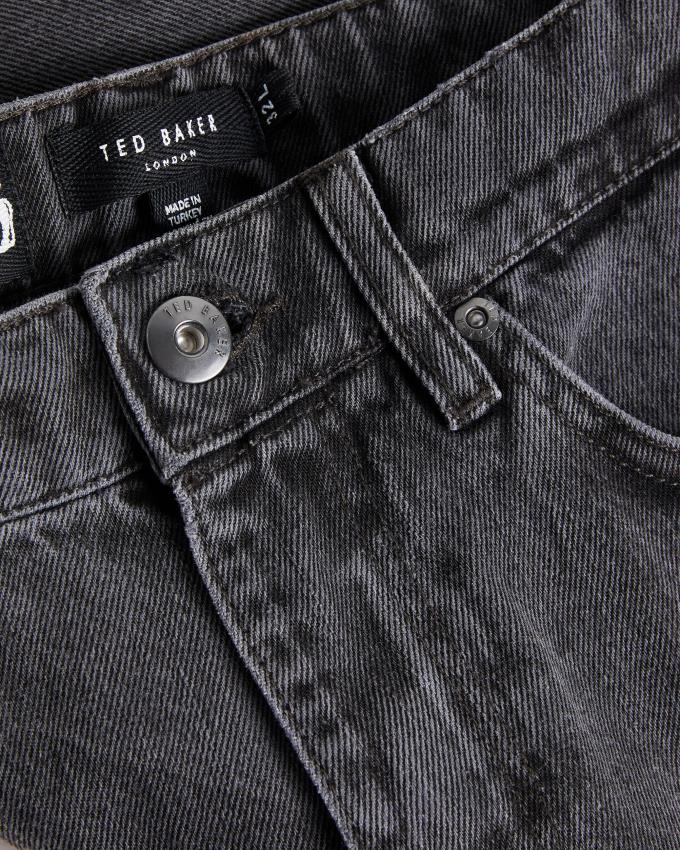 Jeansy Męskie Ted Baker Original Fit Denim Szare Polska | PL-MVZGC8743