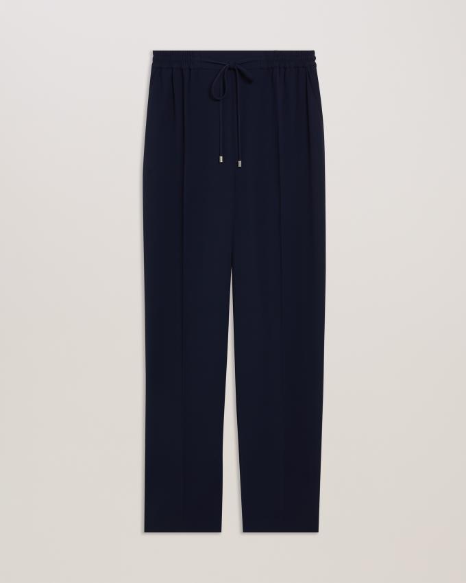 Joggery Damskie Ted Baker Straight Leg Ankle Grazer Ciemny Niebieskie Polska | PL-FUPIQ9207