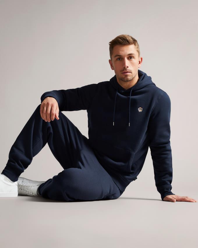 Joggery Męskie Ted Baker Jersey Granatowe Polska | PL-AJILZ3728