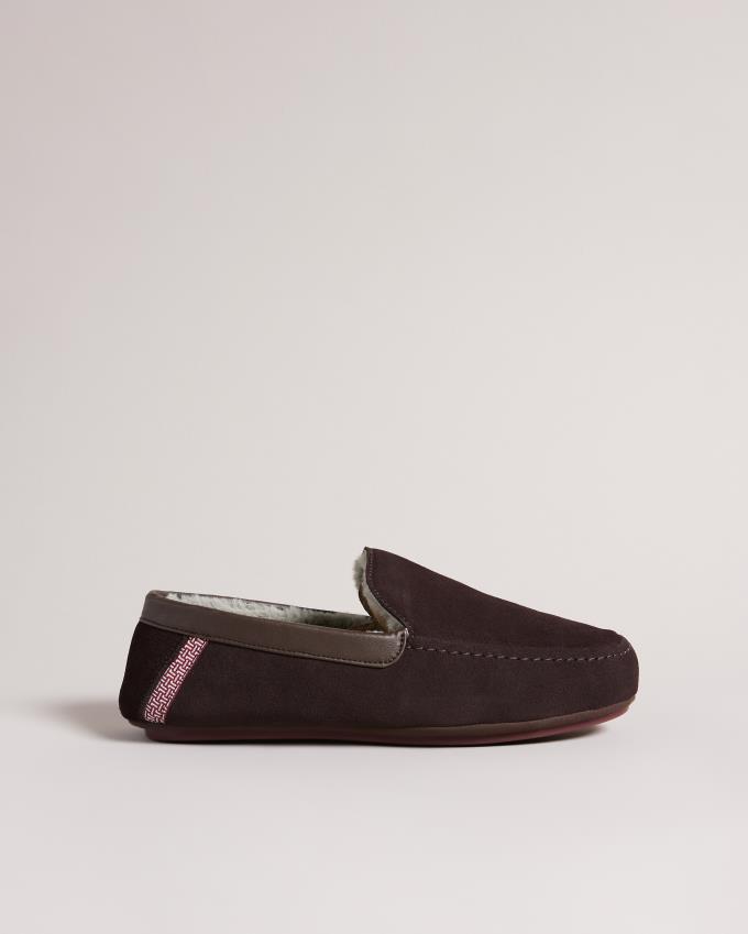 Kapcie Męskie Ted Baker Moccasin Brązowe Polska | PL-SWOLK1429
