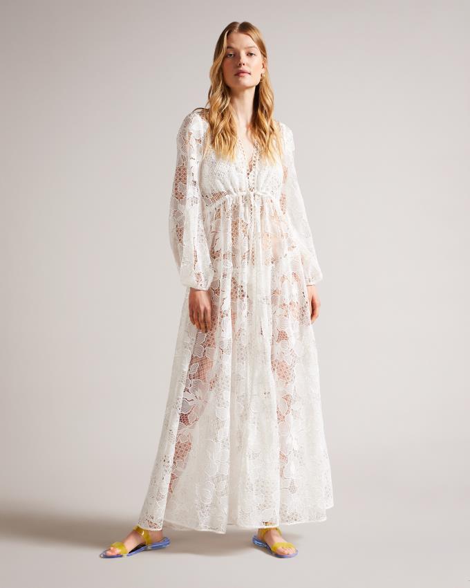 Klapki Damskie Ted Baker Lemon Print Jelly Żółte Polska | PL-JNHFC4071
