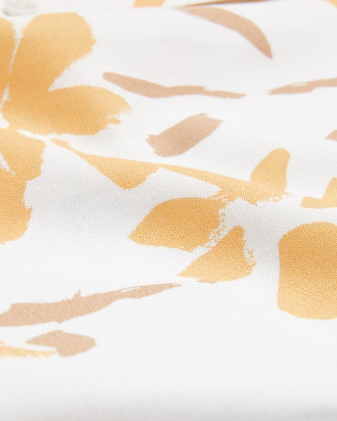 Koszule Męskie Ted Baker Short Sleeve Floral Print Żółte Polska | PL-DHYJM4693