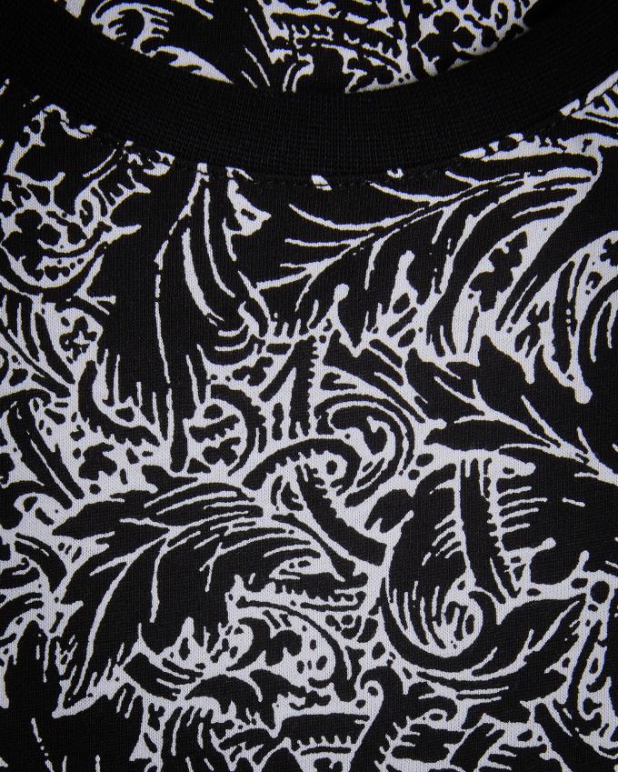Koszulka Męskie Ted Baker Short Sleeve Leaf Print Kolorowe Polska | PL-BZLFO3875