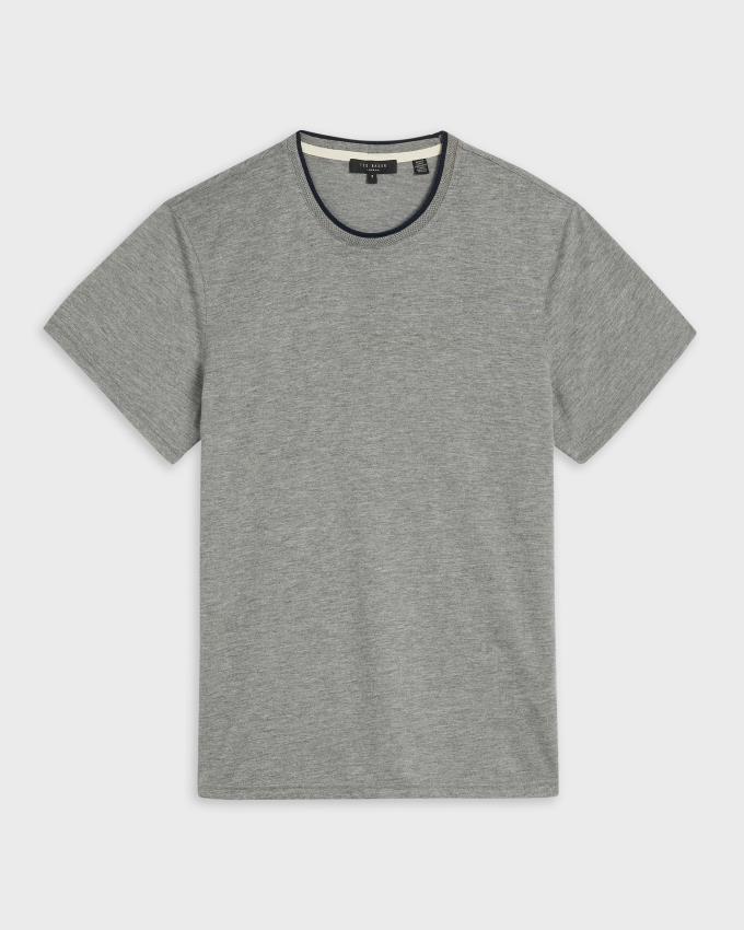 Koszulka Męskie Ted Baker Short Sleeve Szare Polska | PL-CYBMI1382
