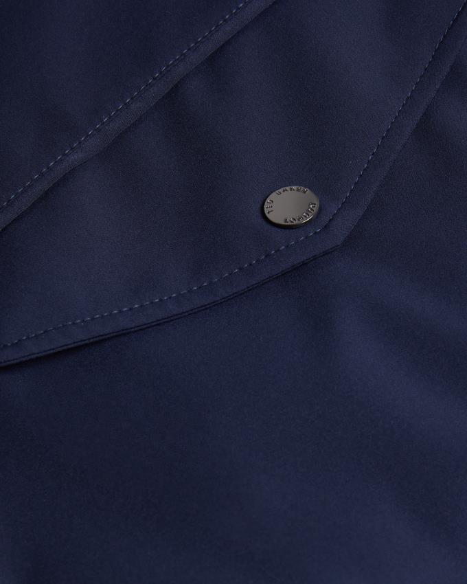 Kurtka Męskie Ted Baker Twill Bomber Granatowe Polska | PL-IMTVN0365