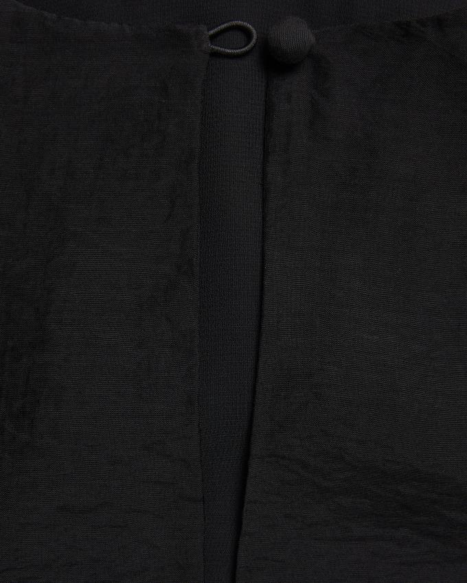 Najfatalniejszy Damskie Ted Baker Short Puff Sleeve Organza Czarne Polska | PL-HMVEY1045