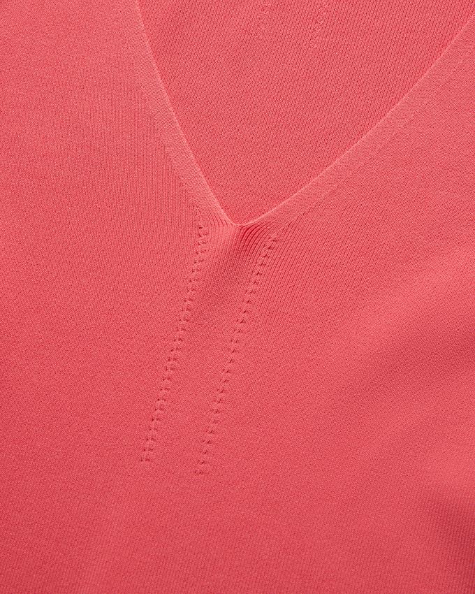 Najfatalniejszy Damskie Ted Baker V Neck Slim Fit Knit Koralowe Polska | PL-NHBGE6204
