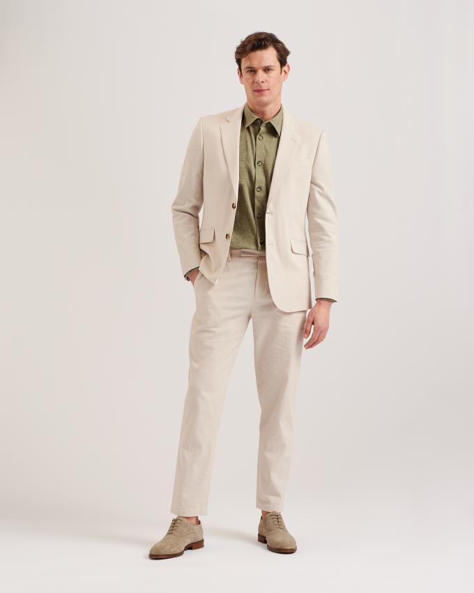Oxfordy Męskie Ted Baker Suede Khaki Polska | PL-LGYQC2450