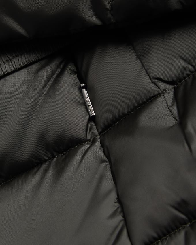 Płaszcz Damskie Ted Baker Belted Padded With Detachable Hood Ciemny Zielone Polska | PL-EDWJC9175