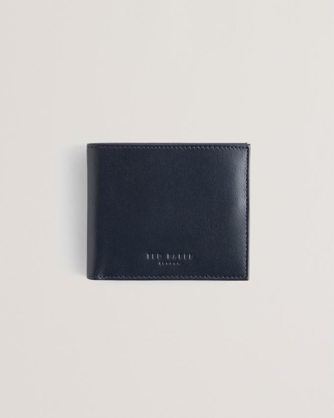 Portfel Męskie Ted Baker Stripe Detail Granatowe Polska | PL-GDYXU8046