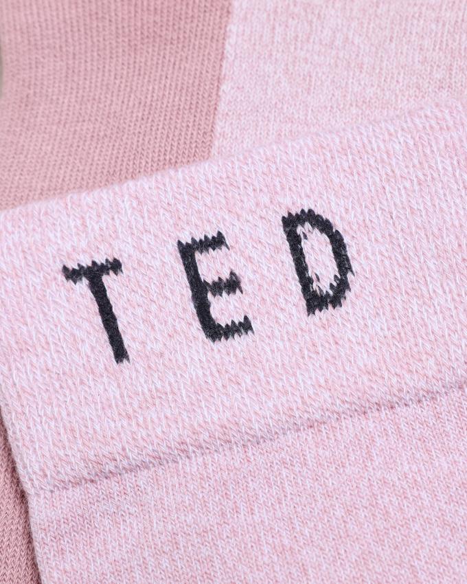 Skarpetki Męskie Ted Baker Twisted Yarn Różowe Polska | PL-YLWPH1207