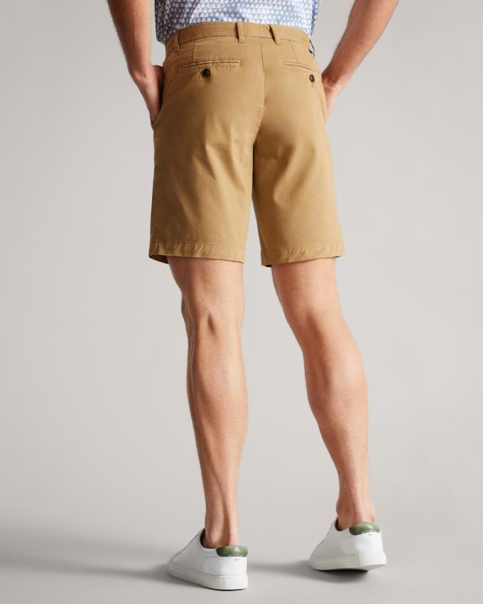 Spodenki Męskie Ted Baker Chino Brązowe Polska | PL-SYDKN7054
