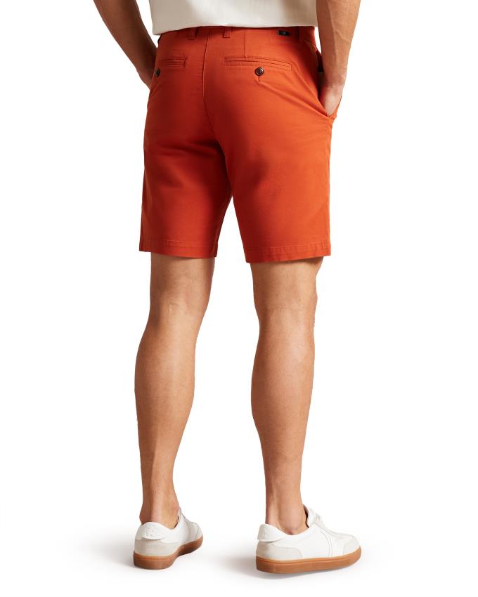 Spodenki Męskie Ted Baker Chino Czerwone Polska | PL-FTPSO3892
