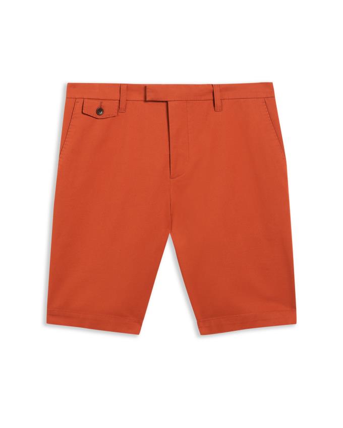 Spodenki Męskie Ted Baker Chino Czerwone Polska | PL-FTPSO3892