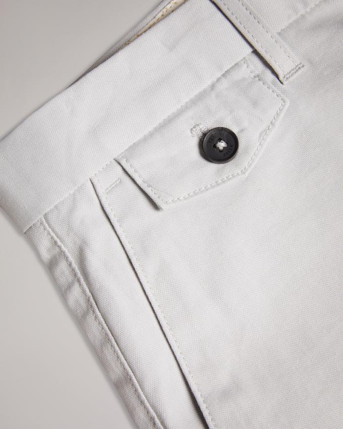 Spodenki Męskie Ted Baker Chino Głęboka Szare Polska | PL-BUTCR2789