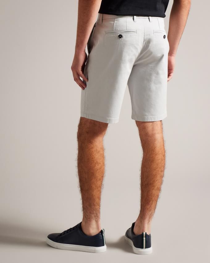 Spodenki Męskie Ted Baker Chino Głęboka Szare Polska | PL-BUTCR2789