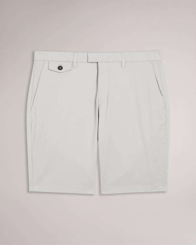 Spodenki Męskie Ted Baker Chino Głęboka Szare Polska | PL-BUTCR2789