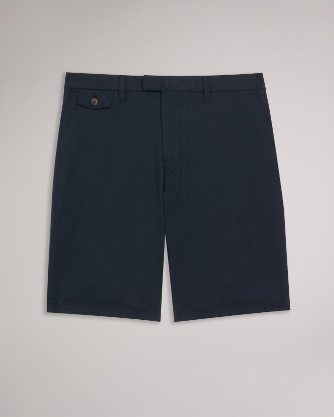 Spodenki Męskie Ted Baker Chino Granatowe Polska | PL-KNWSO6428