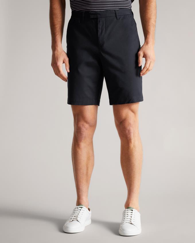 Spodenki Męskie Ted Baker Chino Granatowe Polska | PL-CQHZJ3206
