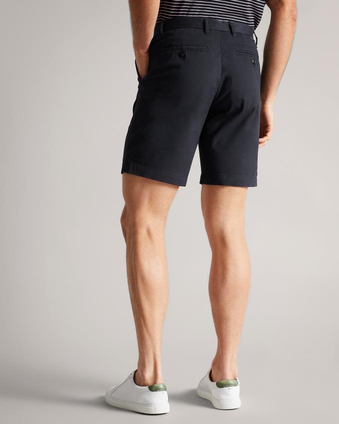 Spodenki Męskie Ted Baker Chino Granatowe Polska | PL-CQHZJ3206