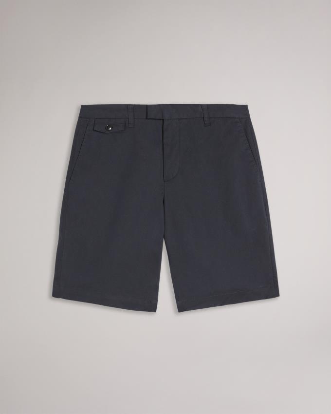 Spodenki Męskie Ted Baker Chino Granatowe Polska | PL-CQHZJ3206