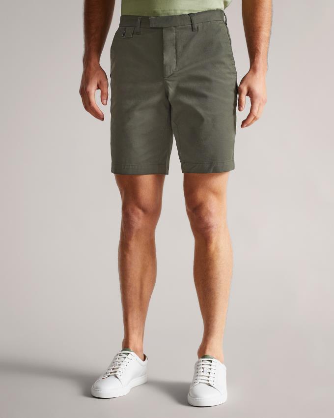Spodenki Męskie Ted Baker Chino Khaki Polska | PL-DGBZF8320