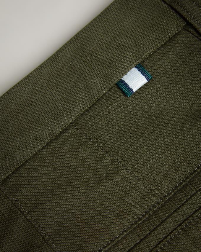Spodenki Męskie Ted Baker Chino Khaki Polska | PL-XJFPR3729
