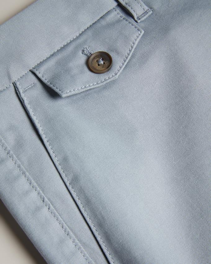 Spodenki Męskie Ted Baker Chino Niebieskie Polska | PL-HPTFC4503