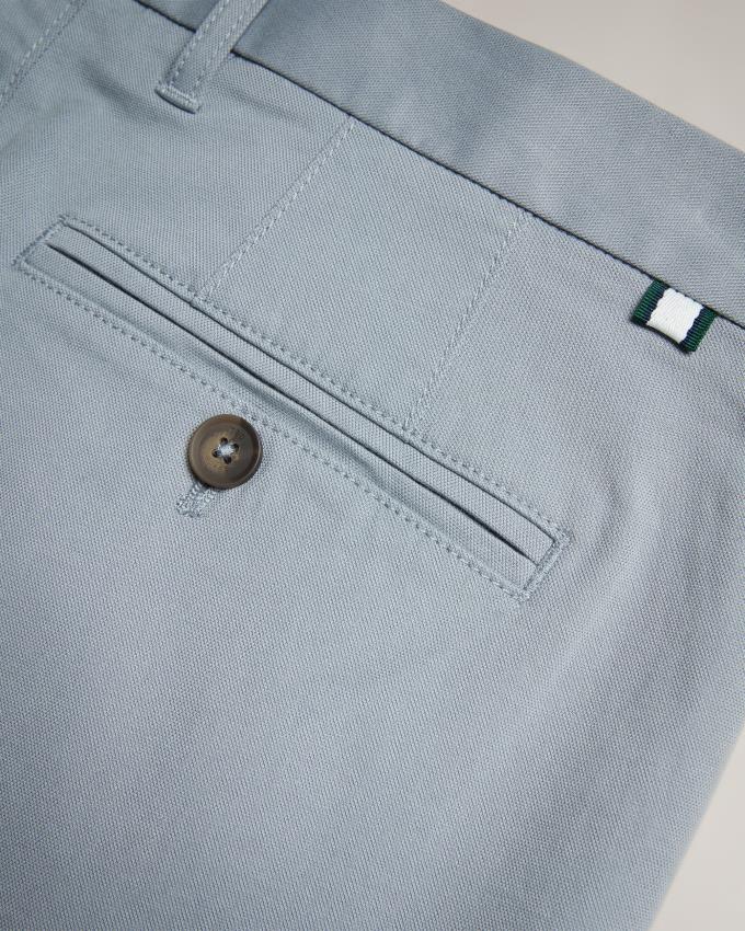 Spodenki Męskie Ted Baker Chino Niebieskie Polska | PL-HPTFC4503
