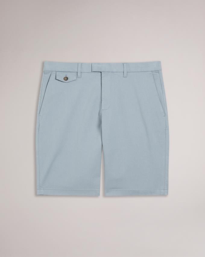 Spodenki Męskie Ted Baker Chino Niebieskie Polska | PL-HPTFC4503