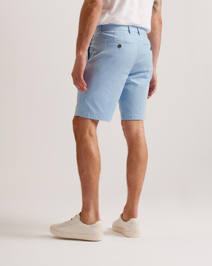 Spodenki Męskie Ted Baker Chino Niebieskie Polska | PL-XJKGH9718