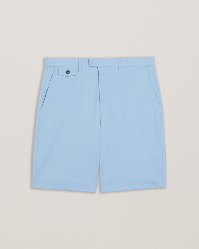Spodenki Męskie Ted Baker Chino Niebieskie Polska | PL-XJKGH9718