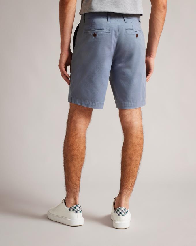Spodenki Męskie Ted Baker Chino Niebieskie Polska | PL-KHTOJ5738