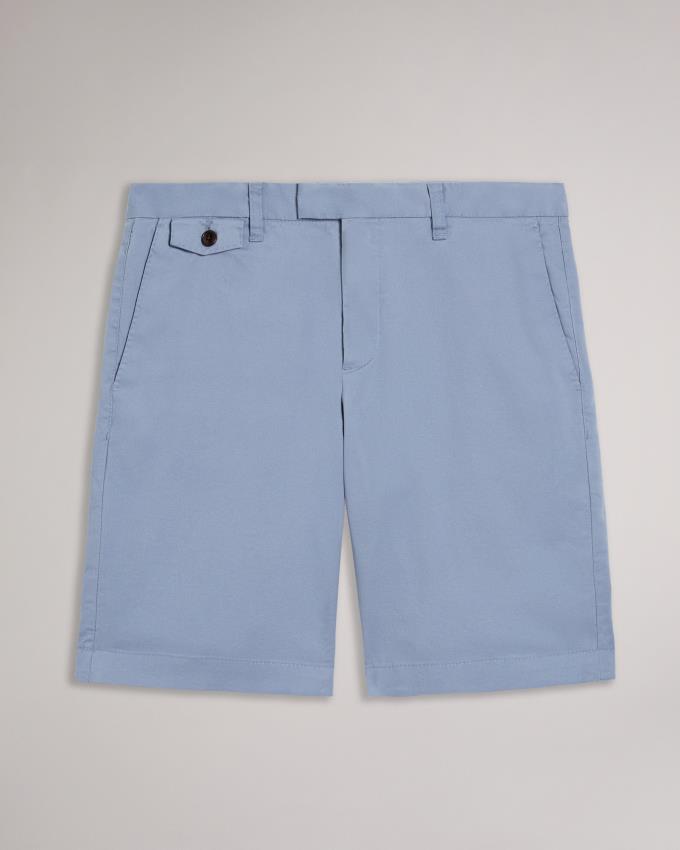 Spodenki Męskie Ted Baker Chino Niebieskie Polska | PL-KHTOJ5738