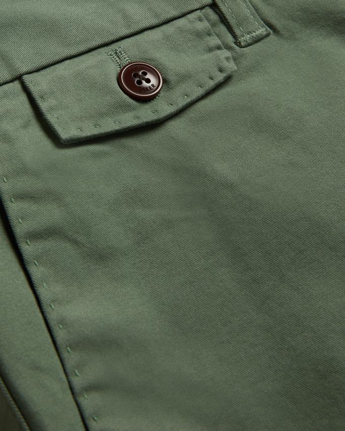 Spodenki Męskie Ted Baker Chino Oliwkowe Polska | PL-QVDFP9350
