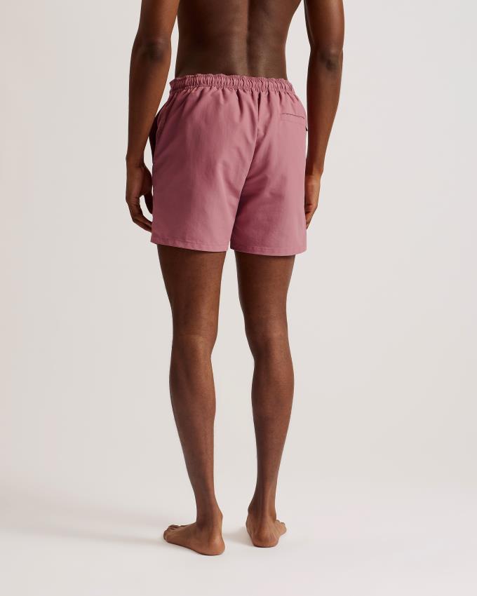 Spodenki Męskie Ted Baker Plain Swim Różowe Polska | PL-XQKET4890