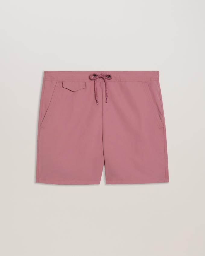 Spodenki Męskie Ted Baker Plain Swim Różowe Polska | PL-XQKET4890