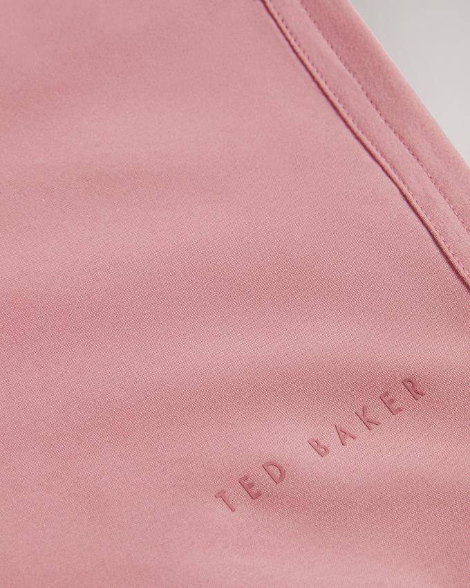 Spodenki Męskie Ted Baker Plain Swim Różowe Polska | PL-QHTWV5682