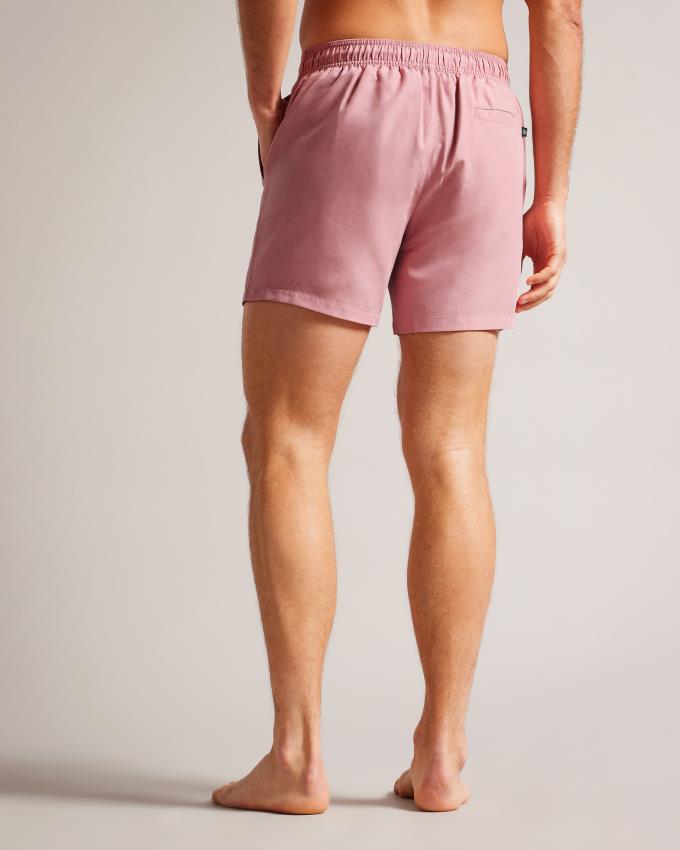 Spodenki Męskie Ted Baker Plain Swim Różowe Polska | PL-QHTWV5682