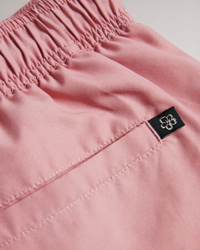 Spodenki Męskie Ted Baker Plain Swim Różowe Polska | PL-QHTWV5682