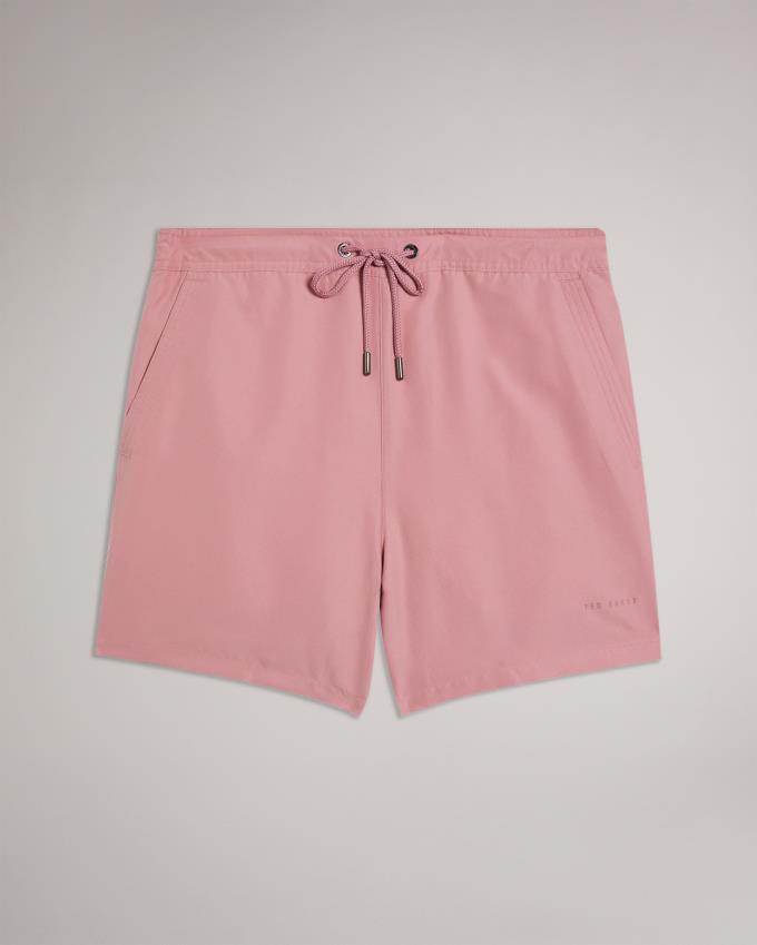 Spodenki Męskie Ted Baker Plain Swim Różowe Polska | PL-QHTWV5682