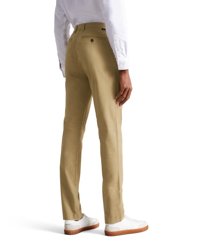 Spodnie Chinosy Męskie Ted Baker Slim Brązowe Polska | PL-TOEVA1895