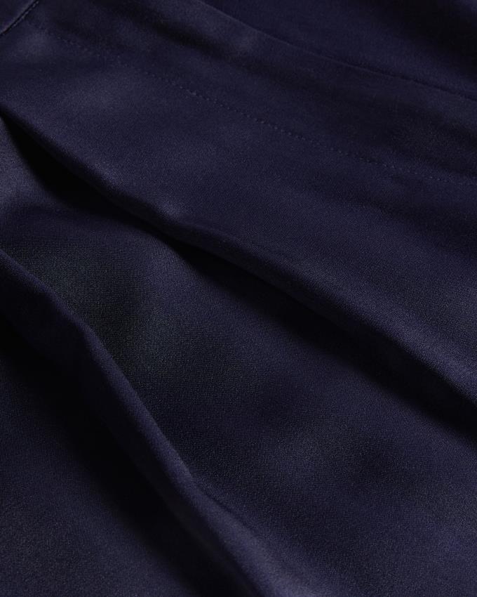 Spodnie Damskie Ted Baker Satin Wide Leg Tailored Granatowe Polska | PL-KYRCN3479