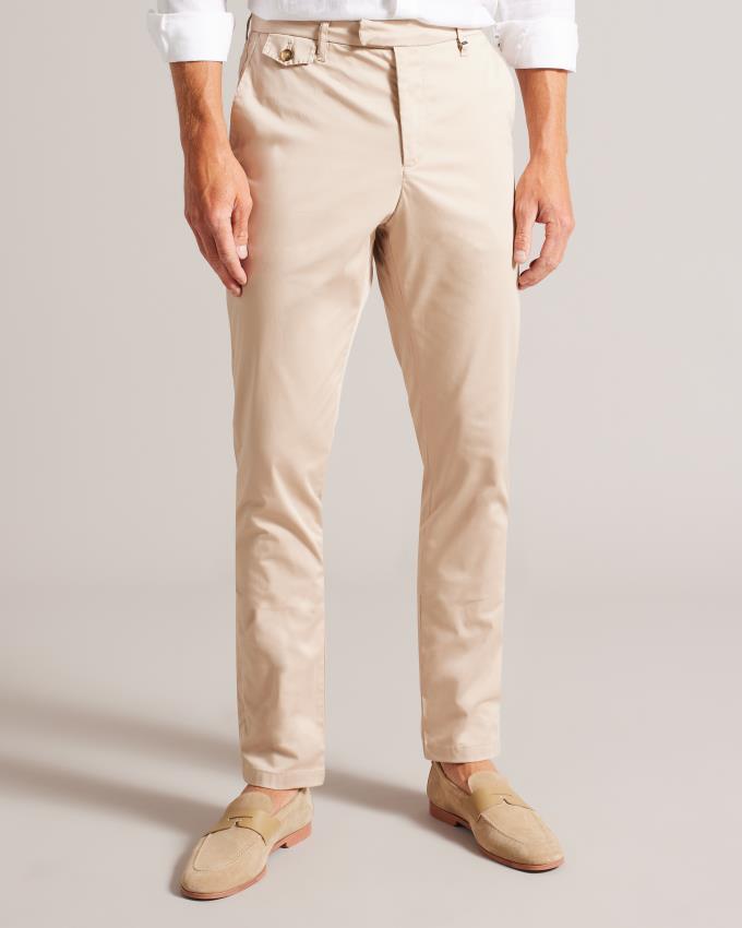 Spodnie Męskie Ted Baker Irvine Slim Fit Szare Polska | PL-MNFEB9342