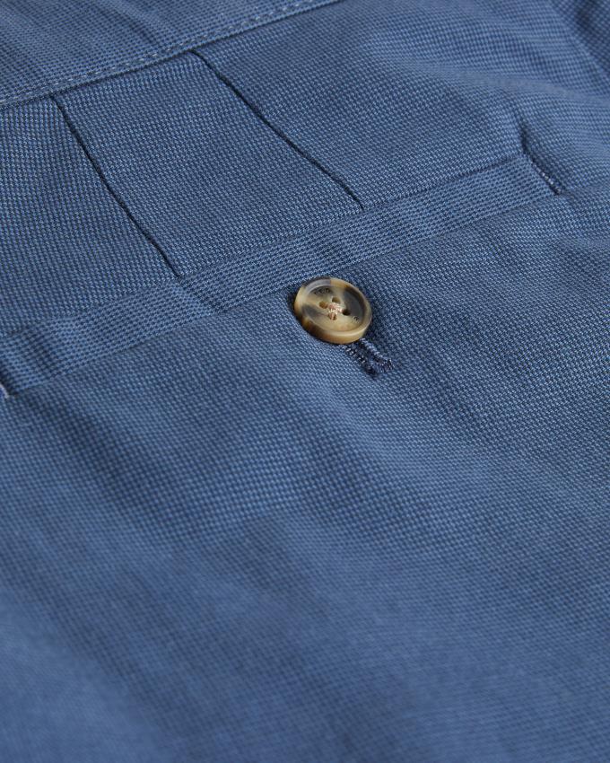 Spodnie Męskie Ted Baker Slim Fit Dogtooth Granatowe Polska | PL-RHDKC5482